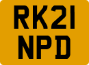 License plate of the United Kingdom, 2001 year system