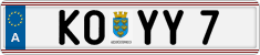 License plate of Austria, Vanity Plates
