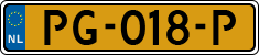 License plate of the Netherlands, Cars