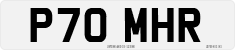 License plate of the United Kingdom, 1983 year system