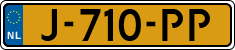 License plate of the Netherlands, Cars