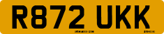 License plate of the United Kingdom, 1983 year system