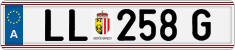 License plate of Austria, Regular plates