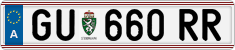 License plate of Austria, Regular plates