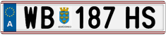 License plate of Austria, Regular plates