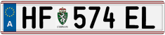 License plate of Austria, Regular plates
