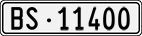 License plate of Switzerland, Cars