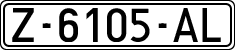 License plates of Spain, 1971 year series