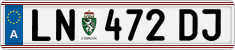 License plate of Austria, Regular plates