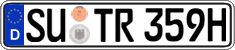 German license plate, Plates for oldtimers (type 