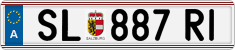 License plate of Austria, Regular plates