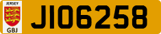 License plate of Jersey, Regular plates (J123456)