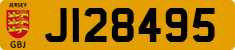 License plate of Jersey, Regular plates (J123456)
