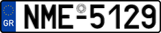 License plate of Greece, Cars