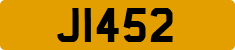 License plate of Jersey, Regular plates (J123456)