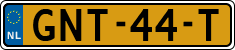 License plate of the Netherlands, Cars