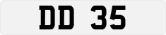 License plate of Hong Kong, AB 1234