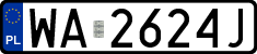 License plates of Poland, Regular car plates