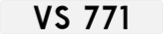 License plate of Hong Kong, AB 1234