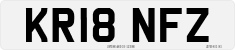 License plate of the United Kingdom, 2001 year system