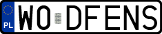License plates of Poland, Vanity Plates