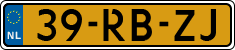 License plate of the Netherlands, Cars