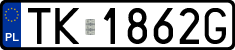 License plates of Poland, Regular car plates