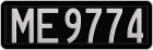 License plate of New Zealand, AB1(234)
