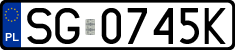License plates of Poland, Regular car plates