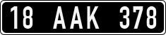 License plate of Turkey, Government and public administrations