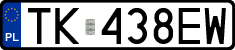 License plates of Poland, Regular car plates