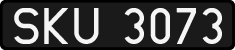 License plates of Poland, 1976 year system