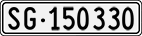 License plate of Switzerland, Cars