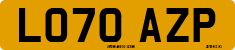 License plate of the United Kingdom, 2001 year system