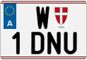 License plate of Austria, Regular plates
