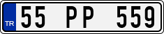 License plate of Turkey, Regular plates