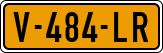 License plate of the Netherlands, Light Commercial Vehicles (1994 system)