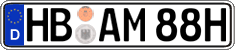German license plate, Plates for oldtimers (type 