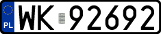 License plates of Poland, Regular car plates