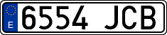 License plates of Spain, Ordinary (2000)