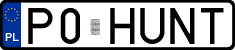 License plates of Poland, Vanity Plates