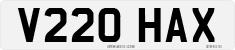 License plate of the United Kingdom, 1983 year system