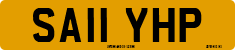 License plate of the United Kingdom, 2001 year system