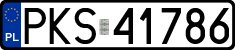 License plates of Poland, Regular car plates