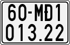 License plate of Vietnam, Specialty plates