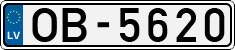 License plate of Latvia, Regular car plates