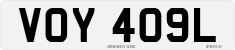 License plate of the United Kingdom, 1963 year system