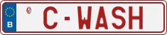 License plate of Belgium, Vanity Plates (2014)