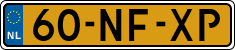 License plate of the Netherlands, Cars