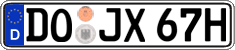 German license plate, Plates for oldtimers (type 